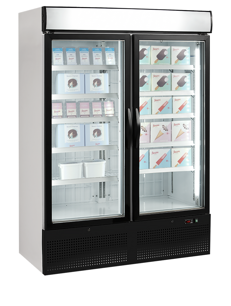 TEFCOLD NF5000G Glass Door Display Freezer - Image 2