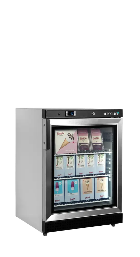 TEFCOLD UF200VG Glass Door Display Freezer - Image 2
