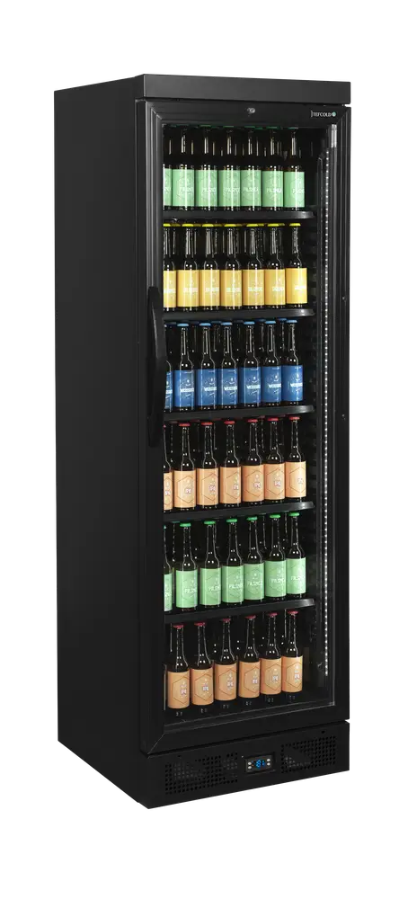 TEFCOLD CEV435 BLACK Glass Door Merchandiser - Image 2