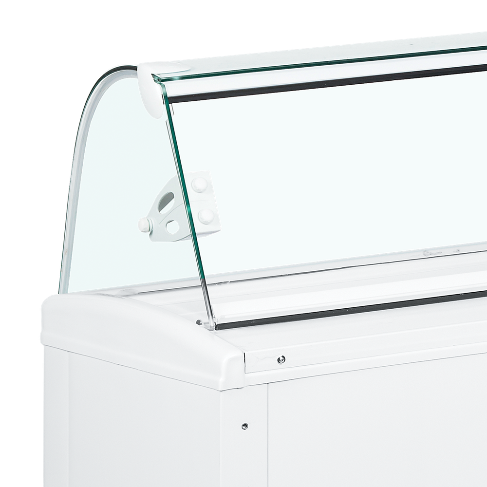 ISA FIJI 4 Ventilated Scoop Ice Cream Display - Image 2