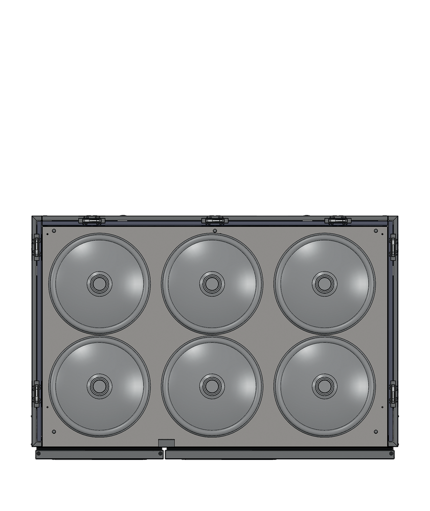 Serrco by TEFCOLD SKB-6 High-end KEG Cooler