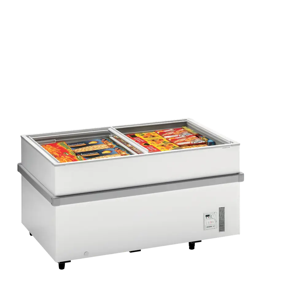 TEFCOLD 750CHV WH Island Site Freezer