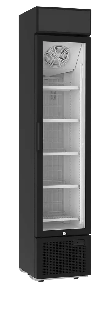 TEFCOLD FSF176VH B Slim Display Freezer