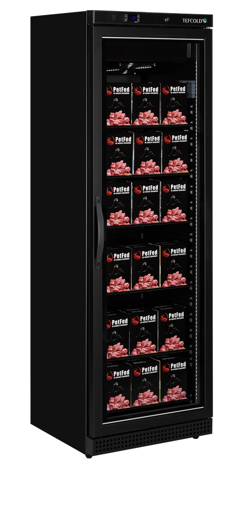 TEFCOLD UF400VGB Glass Door Display Freezer - Image 2