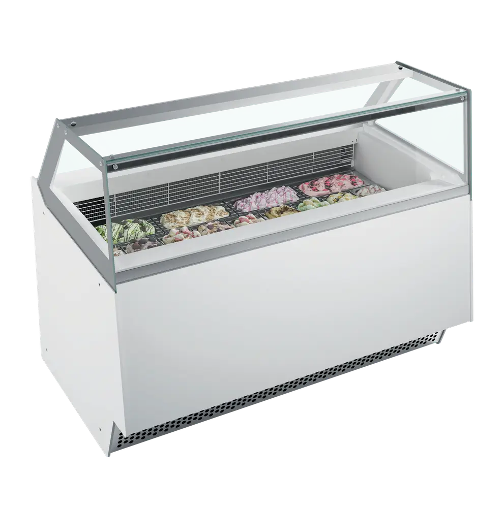 ISA ELEGANCE 13 Scoop Ice Cream Display