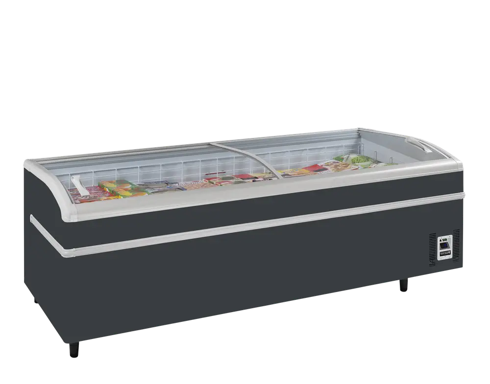 TEFCOLD SUPER 250DE RAL7016 High Vision Supermarket Freezer