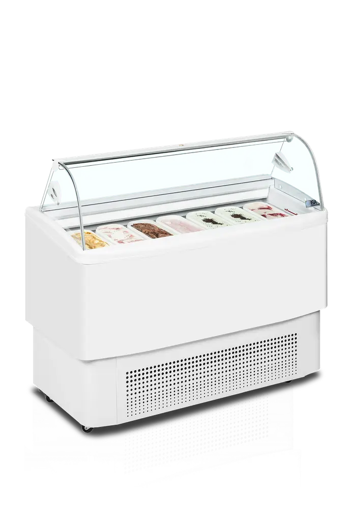 ISA FIJI 7 Ventilated Scoop Ice Cream Display