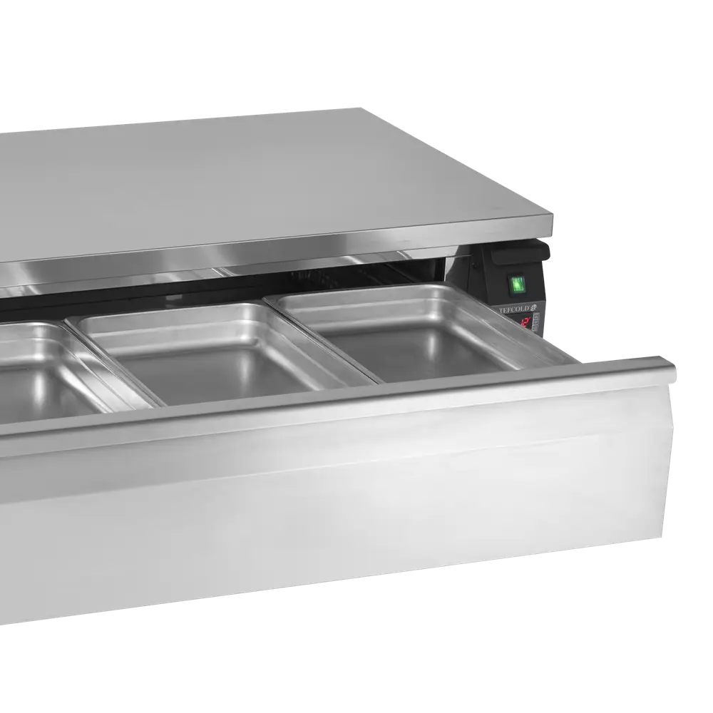 TEFCOLD UD2-3 Dual Temperature Gastronorm Counter - Image 3