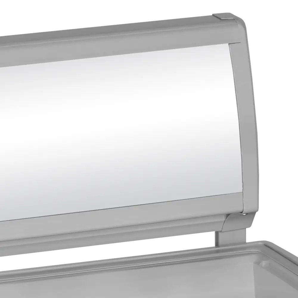 TEFCOLD IDC152C-W1 Sliding Curved Glass Lid Chest Freezer - Image 3