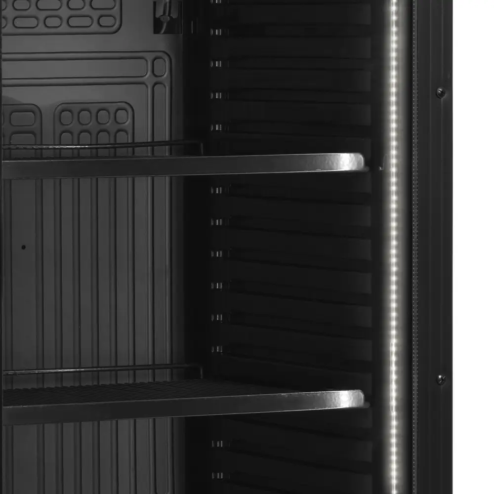 TEFCOLD CEV435 BLACK Glass Door Merchandiser - Image 4