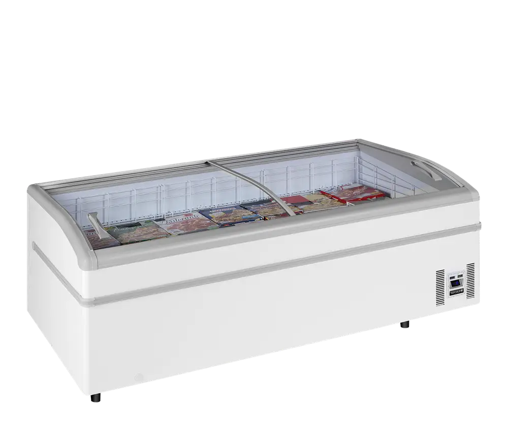 TEFCOLD SUPER 200DE White High Vision Supermarket Freezer