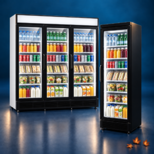 Glass Front Fridges