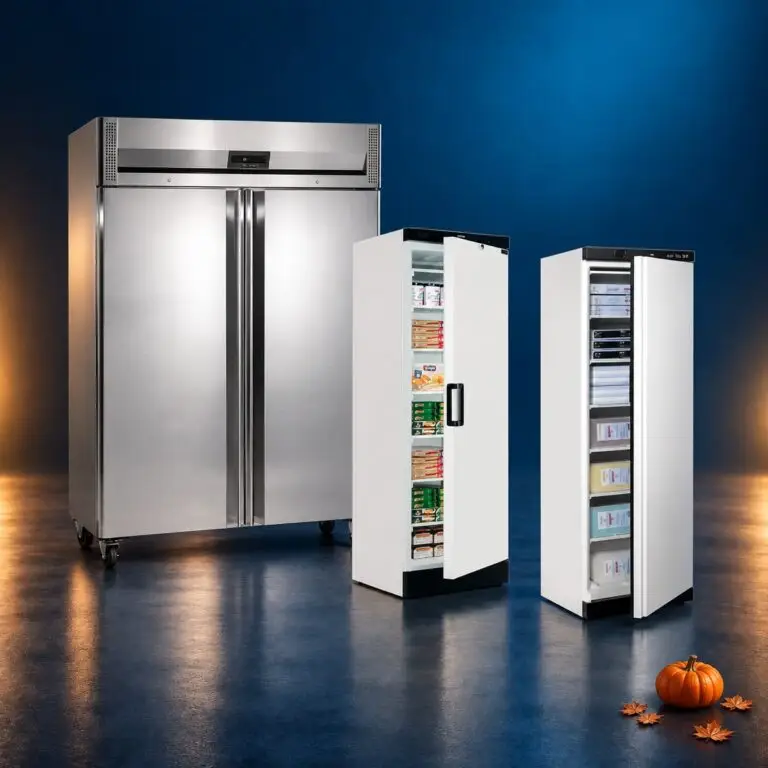 Commercial solid door freezer fridgesmart