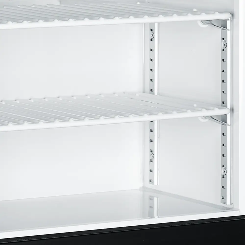 TEFCOLD UF50G Black Glass Door Display Freezer - Image 4