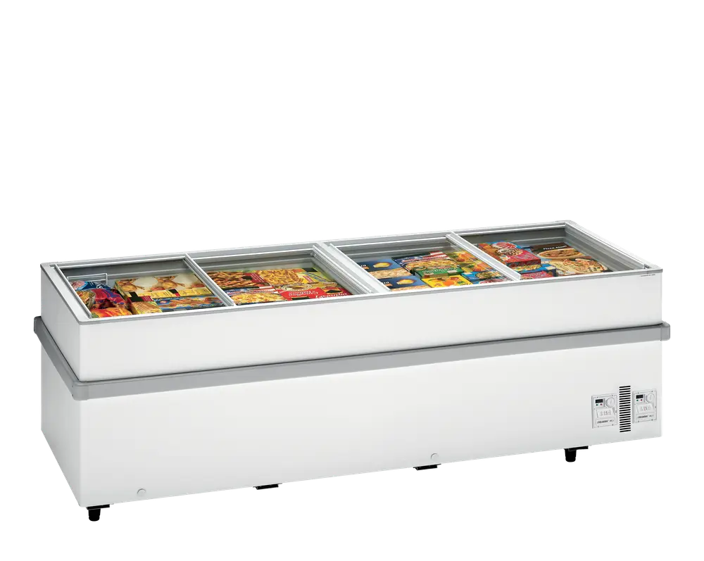 TEFCOLD 1100CHV WH Island Site Freezer