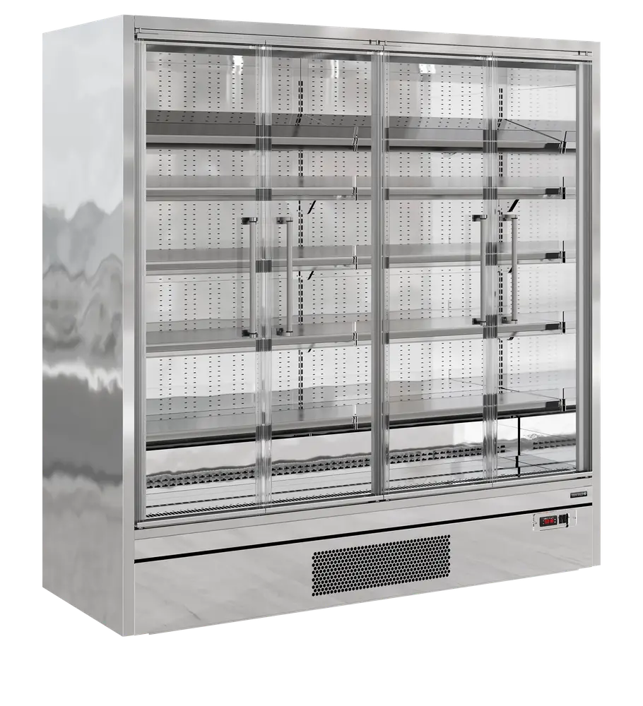 TEFCOLD Galaxy+ GP20FGD SS Multideck With Doors