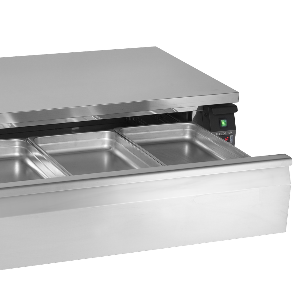 TEFCOLD UD1-3 Dual Temperature Gastronorm Counter - Image 3