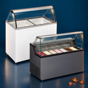 Static Cooling Ice Cream Freezers