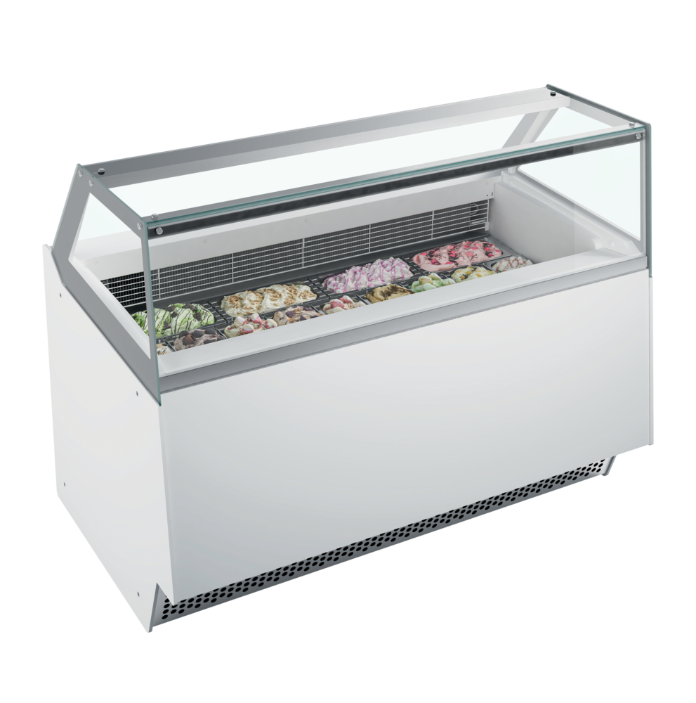 ISA ELEGANCE 13 Scoop Ice Cream Display