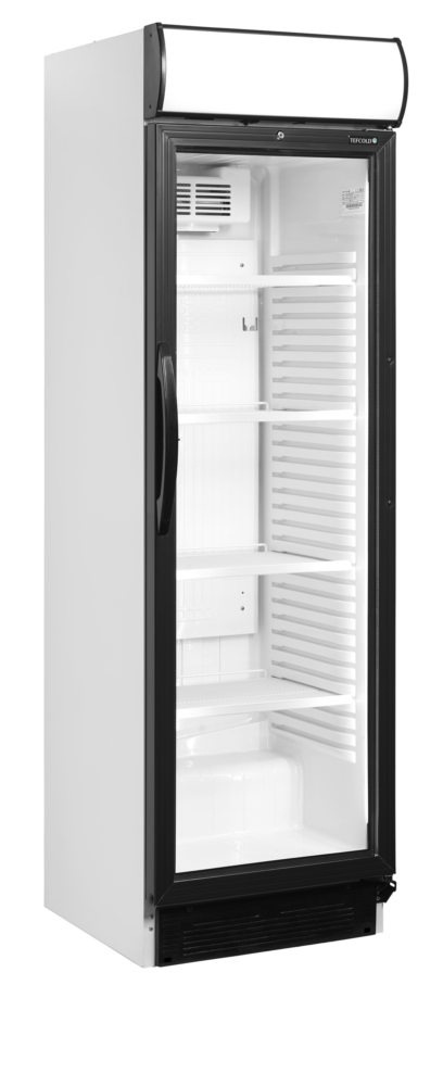 TEFCOLD CEV435CP 2 LED Glass Door Merchandiser