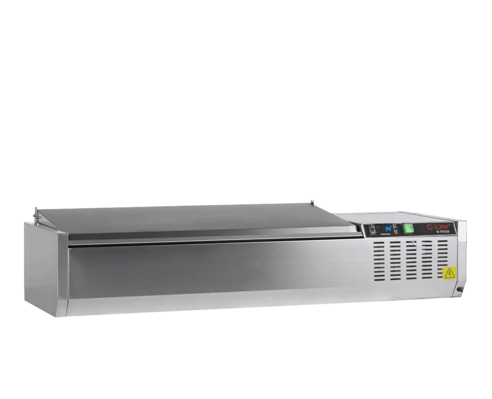 G-Line by TEFCOLD GVC33-120 S/S Gastronorm Topping Shelf With Lid