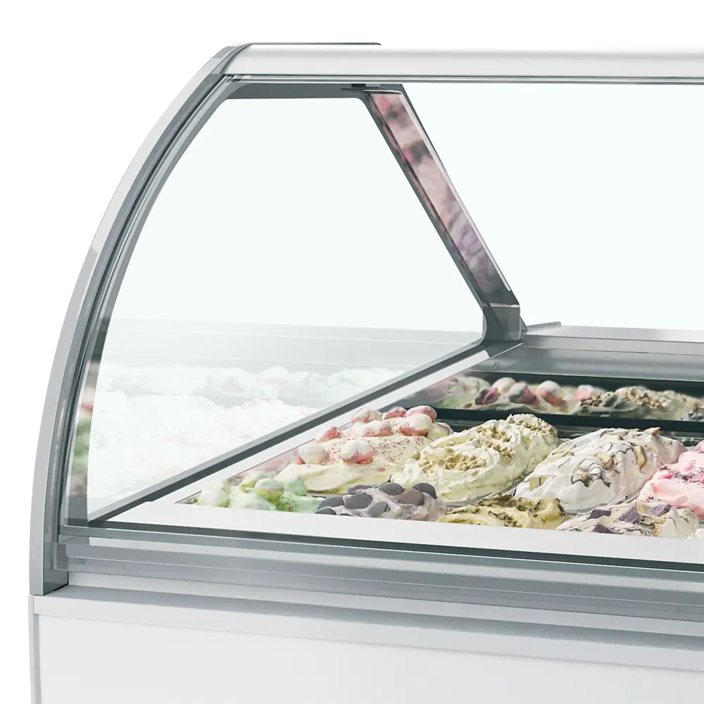 ISA MILLENNIUM LX18 Ventilated Scoop Ice Cream Display - Image 3