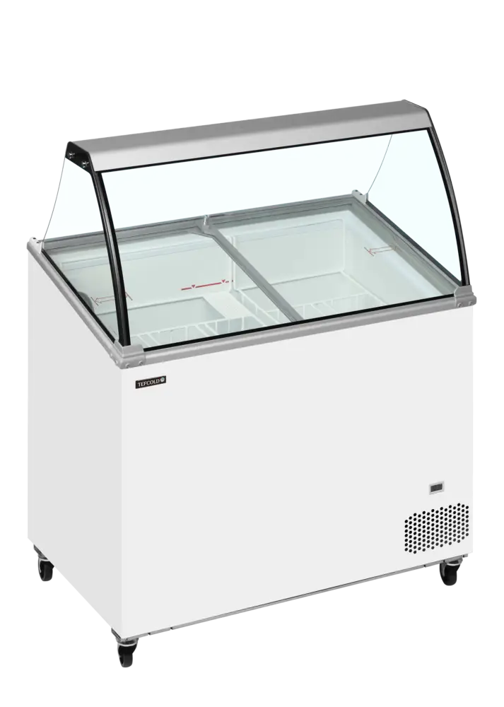 TEFCOLD IC301SCE + CANOPY Scoop Ice Cream Display
