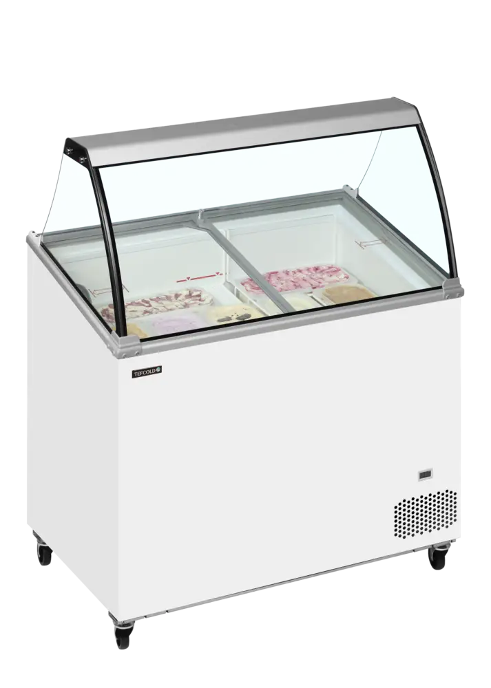 TEFCOLD IC301SCE + CANOPY Scoop Ice Cream Display - Image 2