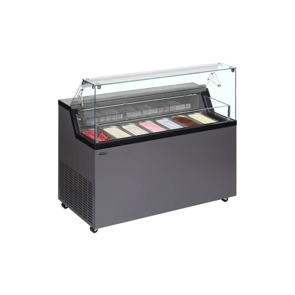 TEFCOLD MIRABELLA 7 Scoop Ice Cream Display - Image 2