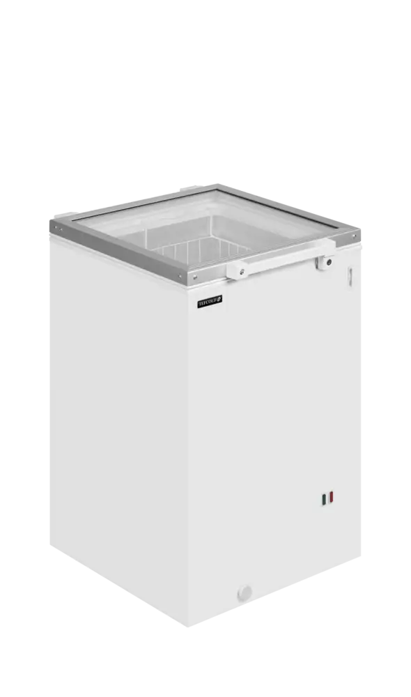 TEFCOLD ST160 Hinged Glass Lid Chest Freezer