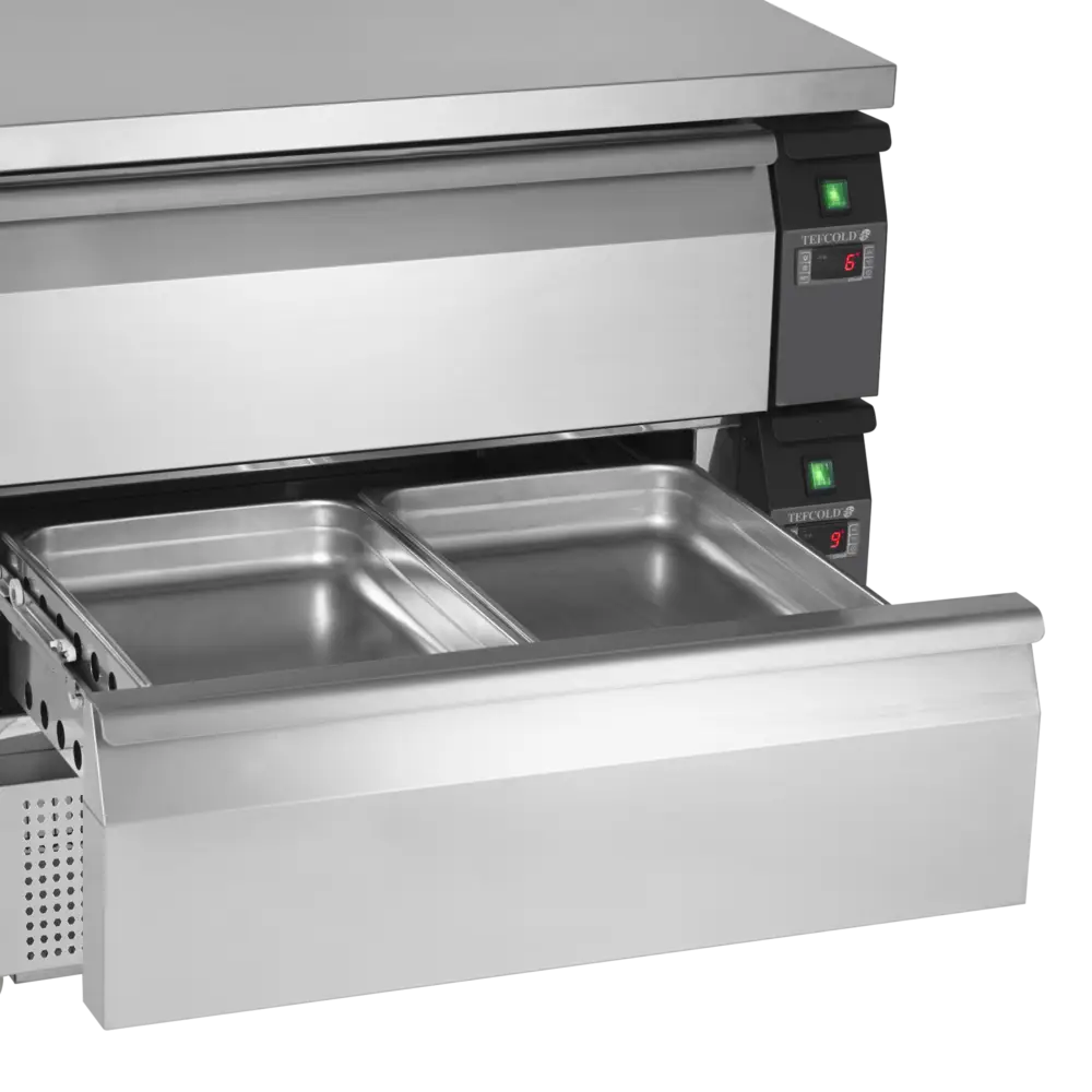 TEFCOLD UD1-2 Dual Temperature Gastronorm Counter - Image 3